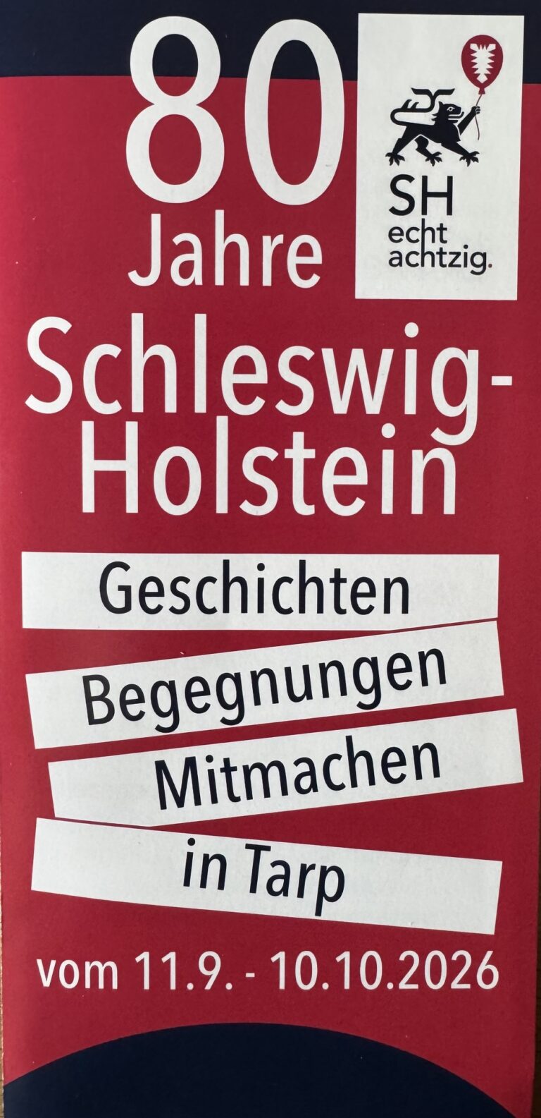 80 Jahre Schleswig-Holstein